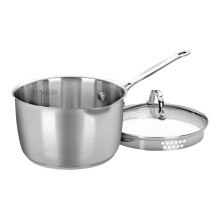 Cuisinart 7193-20P Chef'S Classic Casseruola In Acciaio Inossidabile 3 Quarti Con Coperchio