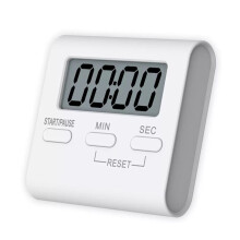 Minuteurs de Cuisine Grand Écran LCD Numérique Compte à Rebours Chronomètre Alarmes Réveil de Cuisine Pratique