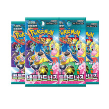 Pokemon Cards Journey Together, Korean Battle Partners - including 4 Pokemon Booster Packs - TCYM Product