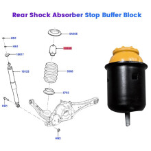 Bloco de Amortecedor de Parada de Absorção de Choque Traseiro Do Carro 7T4Z-18159-AA para MKX 2007-2015 Amortecedor de Amortecedor