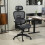 (Black, Mesh) Multi-Adjustable Mesh Office Chair - Black 2