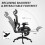 (Black, Mesh) Multi-Adjustable Mesh Office Chair - Black 6