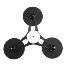 Suporte de Receptor, Tripé Magnético, Kit de Montagem de Suporte de Teto Compatível com Adaptador de Tubo Original Prateado
