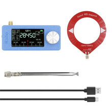 SI4732 Radio Ontvanger + 2 Type Antenne 10Khz-180Mhz Draagbare Radio AM FM Radio SW MW VHF SI4732 Radio