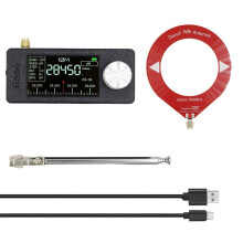 SI4732 Radio Ontvanger + 2 Type Antenne 10Khz-180Mhz Draagbare Radio SW MW VHF SI4732 Radio AM FM Radio