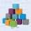 Homcom (Grey) HOMCOM 12 PCs Soft Play Blocks Soft Foam Toy 3