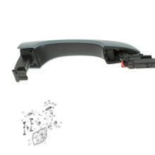 5SV48TZZAD Front Left Exterior Door Handle Induction Door Handle for Compass 2017-2023 5SV48KFPAC 5SV48TZZAC