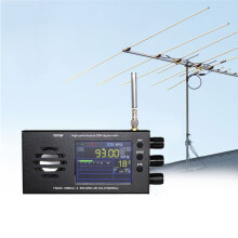 3,2 Inch LCD-Scherm TEF6686 DSP Digitale Radio-Ontvanger FM(65-108Mhz)&SW/MW/LW(144-27000Khz) met Batterij
