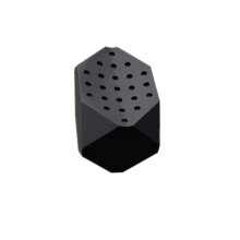 (Black Ver.6)Masseter Ball Jawline Muscle Exerciser Chew Ball Silicone Mandible Trainer