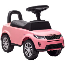 Land Rover Licensed Toddler Ride on Car with Horn, Engine Sounds, Under-Seat Storage, for 18-36 Months, Pink