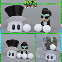(Magic Mushroon Shooter)Plants Vs Action Figure Cartoon Model Toy Decoration Doll Children Gift Ornament