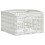 VidaXL vidaXL 4 Panel Dog Playpen White 63 x 63 x 40 cm Plastic 2