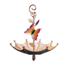 Mangeoire à Oiseaux en Forme de Parapluie, Décoration D'Extérieur, Robuste, Suspendue à un Arbre, Créative, pour L'Extérieur A