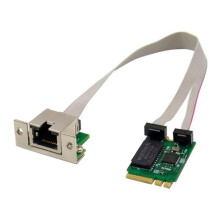 Tarjeta LAN Ethernet M.2 A+e KEY 2.5G RTL8125B, Tarjeta de Red de Control Industrial, Adaptador de Red PCI Express