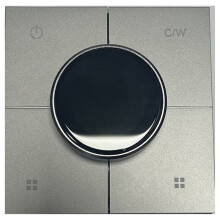 X3-Dimming TuYa Interruttore Intelligente Pannello Intelligente Multifunzionale Domotica Grigio