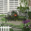 Metal Bench W/Table,  160Lx53Wx95H cm 4