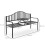 Metal Bench W/Table,  160Lx53Wx95H cm 5