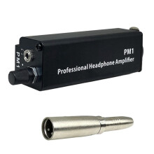 Kopfhörerverstärker XLR auf 3,5 mm Audio-Schnittstelle -HIFI-Verstärker-Konverter Clip-Halterung Tragbarer Kopfhörerverstärker