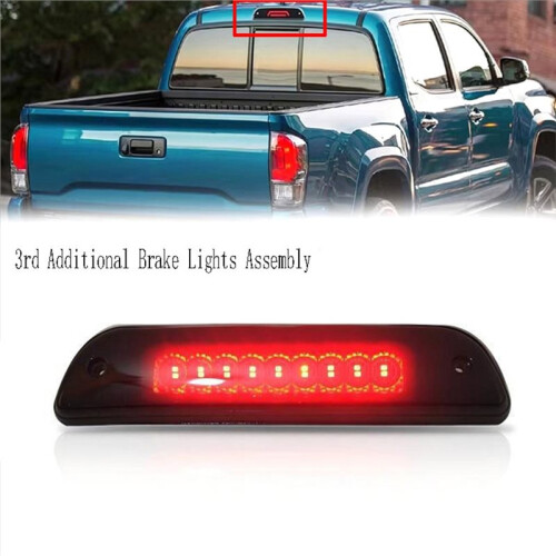 High-Mount Stop Light 3rd Additional Brake Lights Assembly for  Tacoma 1997-2015 2