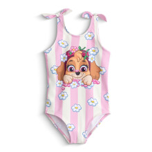 (3-4 Years) Paw Patrol 1 Piece Swimming Costume (Girls Pink)