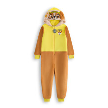 (5-6 Years) Paw Patrol Onesie (Unisex Kids Yellow)