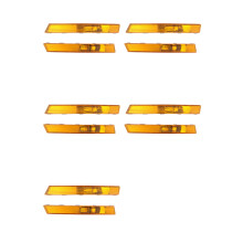 10X Front Turn Signal Lamp Shell Without Bulbs for B6 Magotan 2006-2010