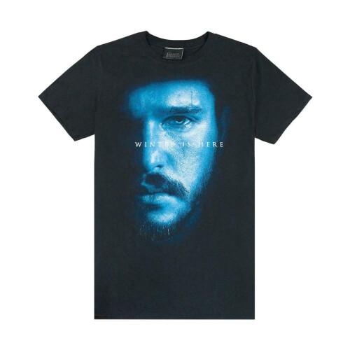 Game of Thrones (Medium) Game of Thrones Short Sleeved T-Shirt (Mens Black)