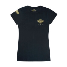(Small) Marvel Short Sleeved T-Shirt (Womens Black)