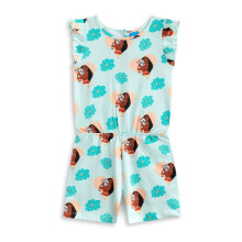 (8-9 Years) Disney Moana Sleeveless Playsuit (Girls Green)