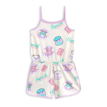 (11-12 Years) Squishmallows Sleeveless Playsuit (Girls Multicoloured)