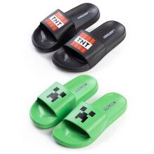 (3 UK Child) Minecraft Sliders (Boys Multicoloured)