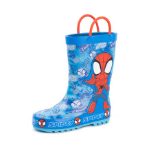 (7 UK Child) Marvel Spidey & His Amazing Friends Wellington Boots with Handles (Unisex Kids Blue)