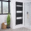 Honeywell Nes Home 1600 X 600 mm Matte Black Flat Panel Towel Radiator 1