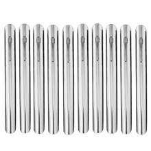 Dining Room Crumbs Crumbs Scraper Steel Crumb Scraper Food Kitchen Countertop Scraper Crumbs Silver 10Pcs