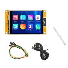 Placa de Desarrollo del Módulo  ESP32 WiFi ST7796U con Resolución de 240 X 320 y Pantalla Táctil Inteligente LCD TFT de 3,2 Pulgadas.