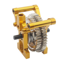 For HSP 02076 02040 02041 Metal Gears Two Speed Transmission Complete for 1/10 RC Model Car Flying Fish 94122 94102 C