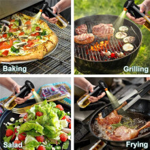 Oil Sprayer for Cooking, Olive Oil Sprayer , Oil Spray Glass Bottle, Food Grade Oil Spritzer for Air Fryer, BBQ