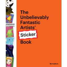The Unbelievably Fantastic Artists Sticker Book by Burkeman DB Paperba