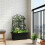 VidaXL vidaXL Pflanzer-Spalier Anthrazit 58 x 29 x 78 cm PP 1
