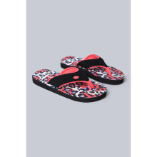 (10 UK Child, Bright Pink) Animal Childrens/Kids Swish Recycled Flip Flops