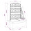 VidaXL vidaXL Pflanzer-Spalier Anthrazit 58 x 29 x 78 cm PP 8