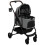 3-in-1 Foldable Dog Stroller with Carrier & Basket 1