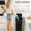 50L Stainless Steel Sensor Bin - Black 6