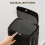 50L Stainless Steel Sensor Bin - Black 7