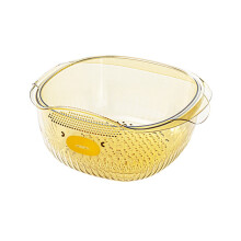 Passoire de cuisine XIUH - Panier à passoire double couche épais et peu encombrant, idéal pour les pâtes et plus encore.
