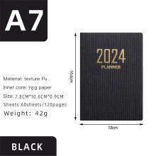 Jacenvly Decorazioni natalizie Grinch in offerta A7Mini Quaderno Organizzatore Agenda Giornaliera Diario di Viaggio Decorazione per la stanza