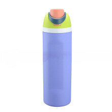 Bouteille d'eau Owāla Freesip 32 oz en acier inoxydable avec couvercle, isotherme, idéale pour le sport et les voyages.