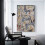 Impressão abstrata de Jackson Pollock, pôster em tela de 60x90cm (24x36 polegadas), decoração para casa, presente. 3