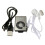 Mini lettore MP3 con cavo USB e cuffie, colore nero. 3