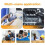 Caméra d'inspection étanche – câble flexible de 5 mètres, résolution HD 6